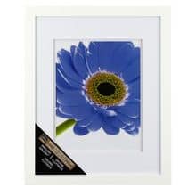 Picture frame with flower in it.