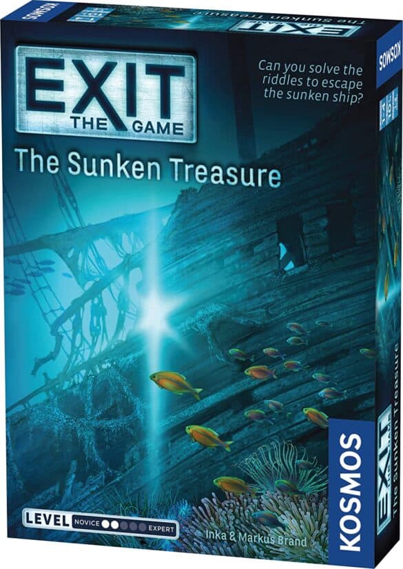 Exit game the sunken treasure box