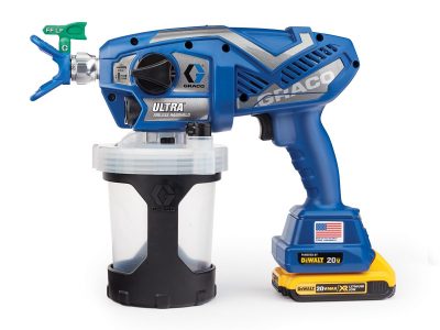 Graco Cordless ultra handheld paint sprayer.