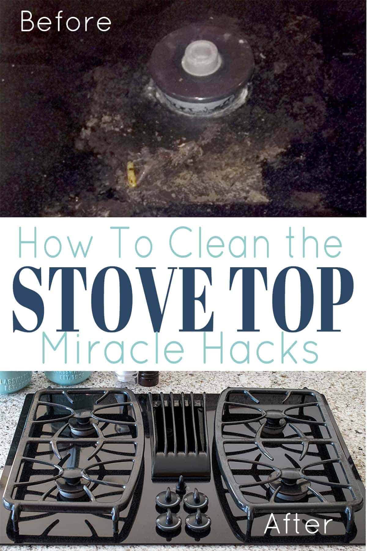 How to properly clean a glass stove top title with spotless ceramic glass top stove after cleaning burned food. 