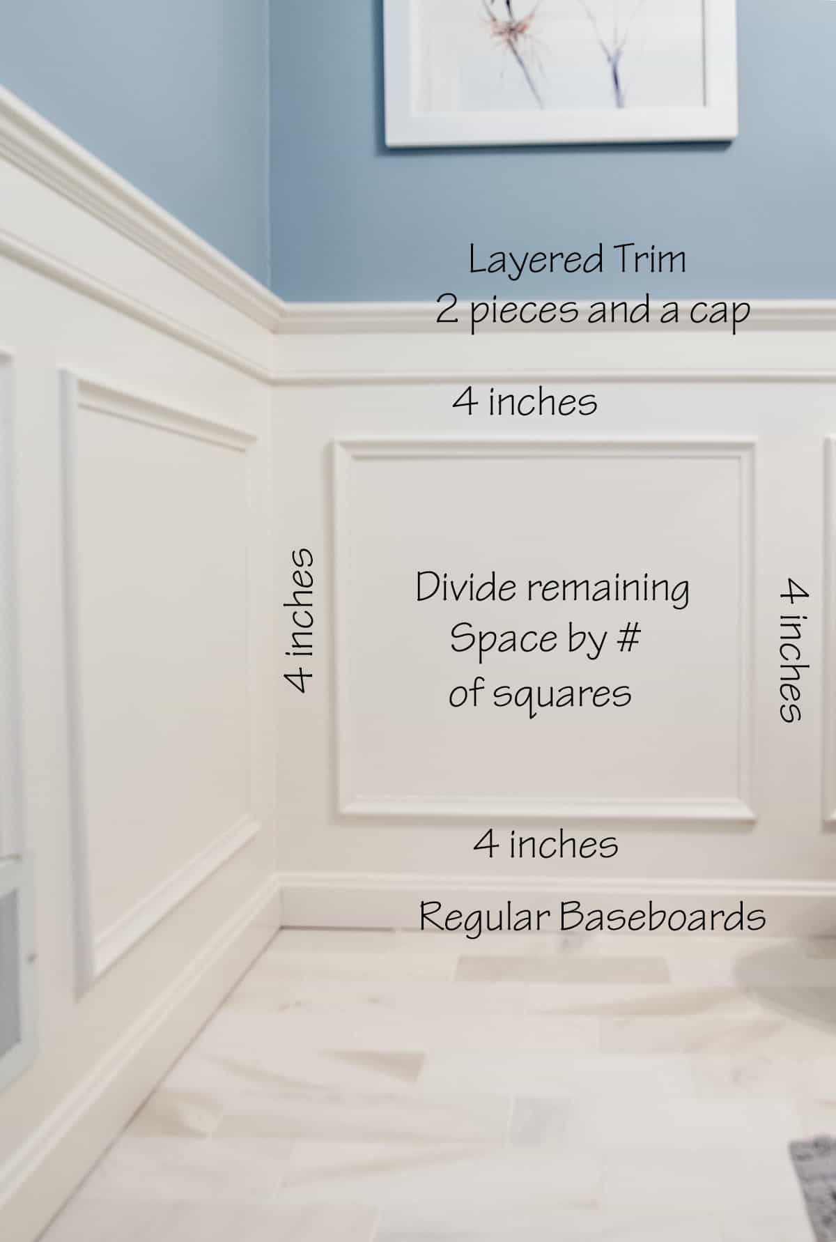 Wainscoting ideas for designing and installing a classic style wainscoting. This example utilizes the bathroom.